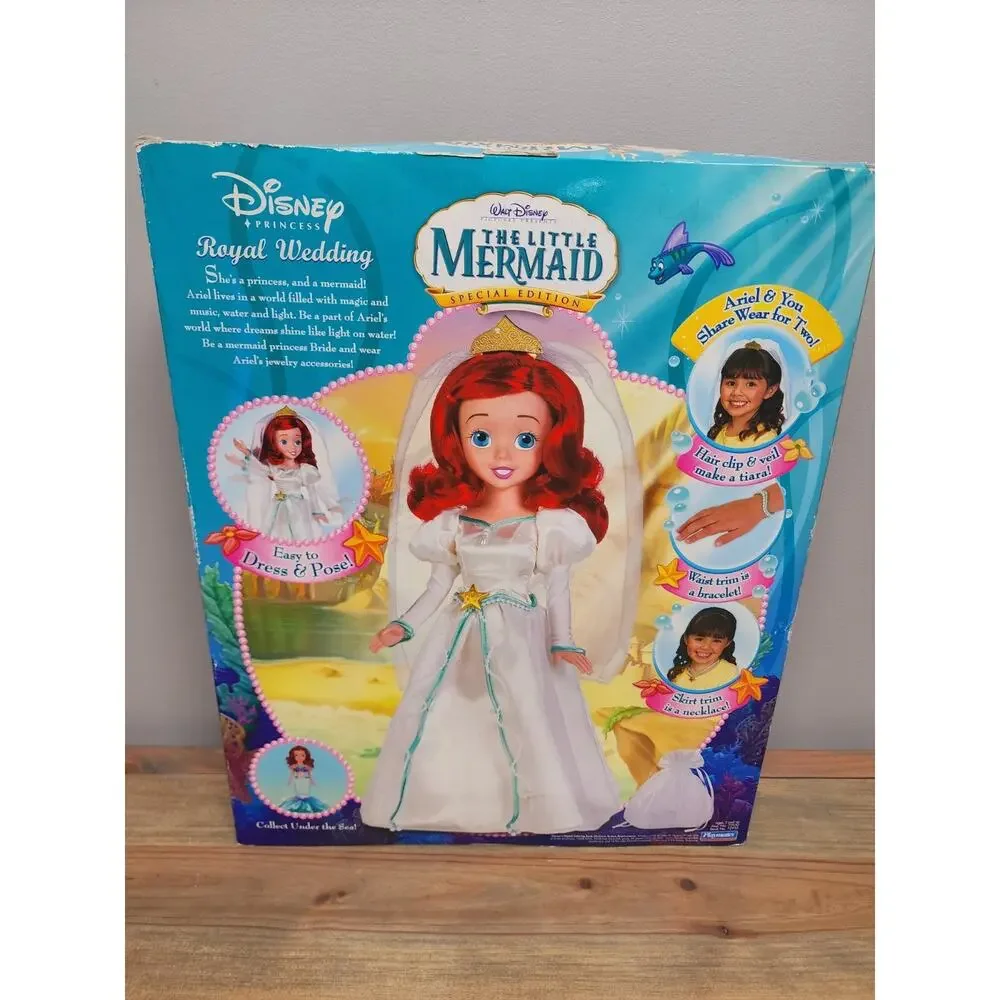 Disney The Little Mermaid Ariel Bride Royal Wedding Doll Special Edition 2006